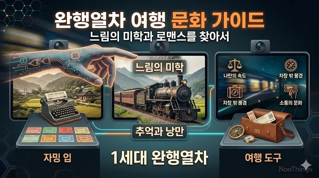완행열차 여행 문화 가이드 — 느림의 미학과 로맨스를 찾아서