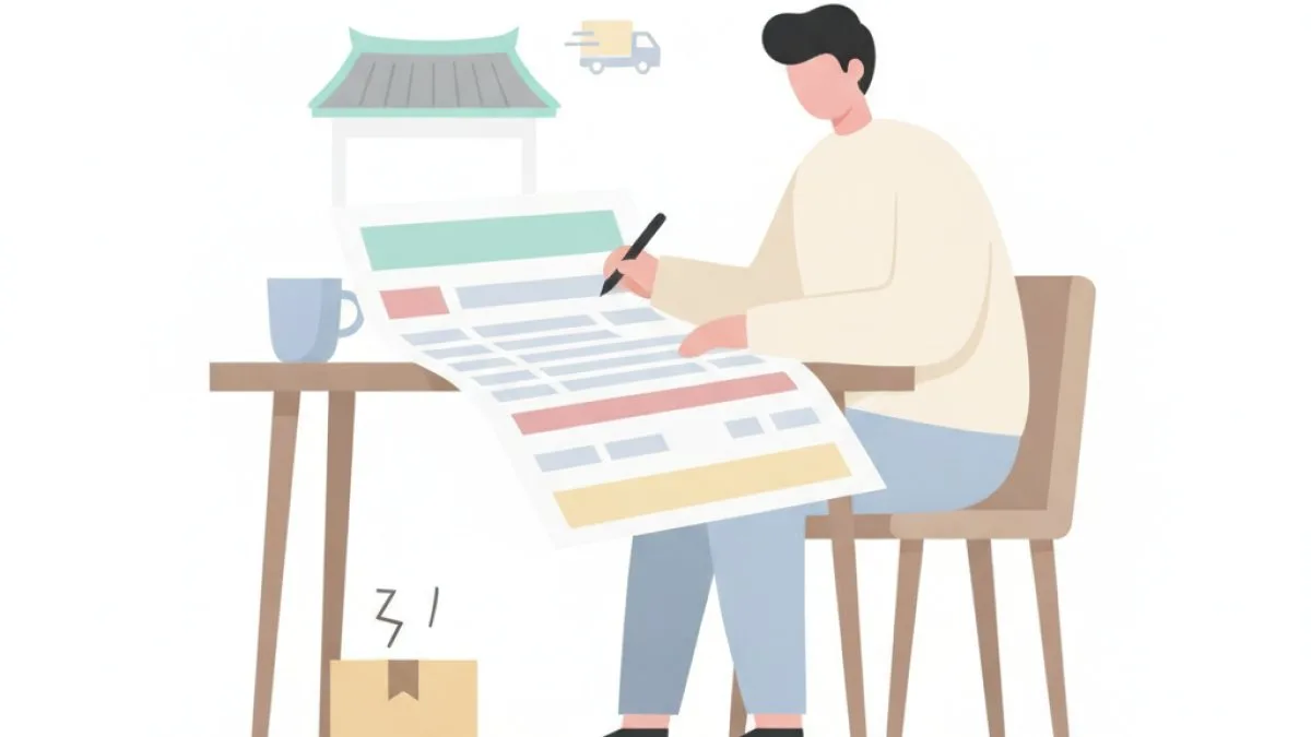 편의점 택배 분실 보상 - 보상 청구 서류